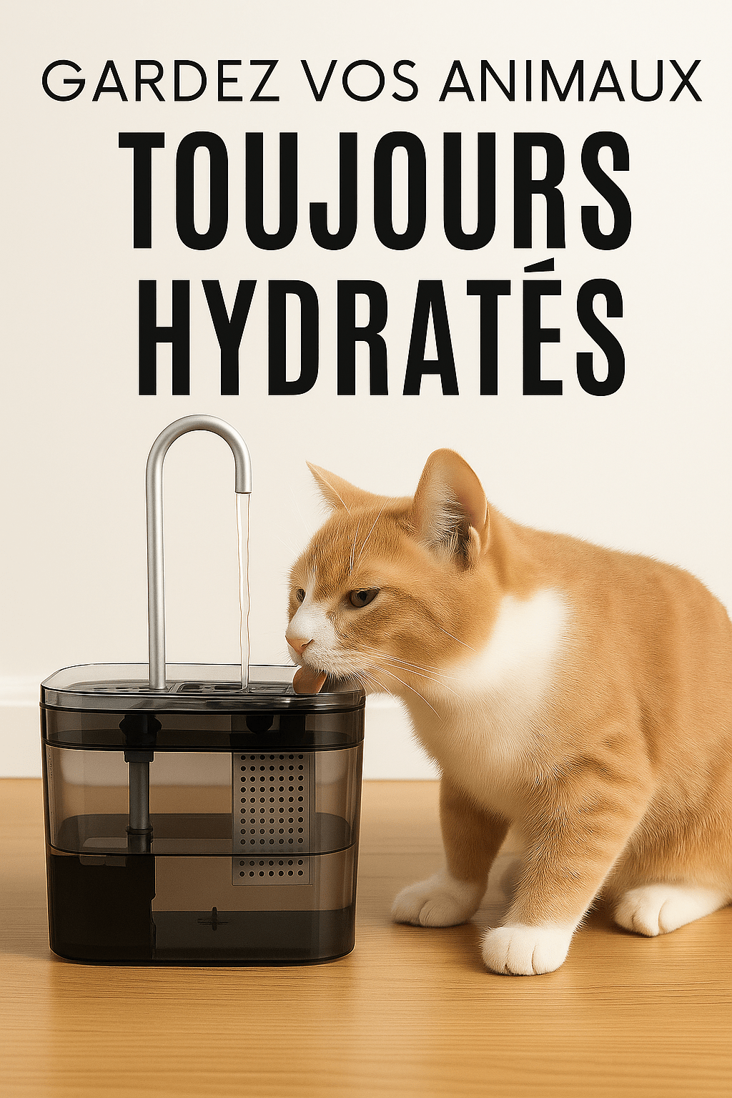 Fontaine à Eau Automatique & Silencieuse – Hydratation Continue pour Chats et Petits Chiens - Cyna shop
