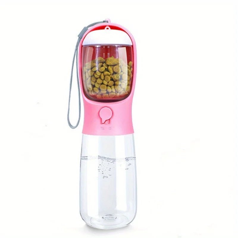 Gourde Portable Distributrice d’Eau et de Croquettes – Spéciale Chiens & Chats - Cyna shop