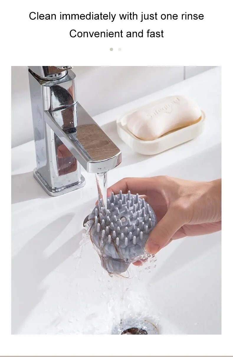 Brosse Douche 2 - en - 1 pour Animaux – Massage & Distribution de Shampoing - Cyna shop