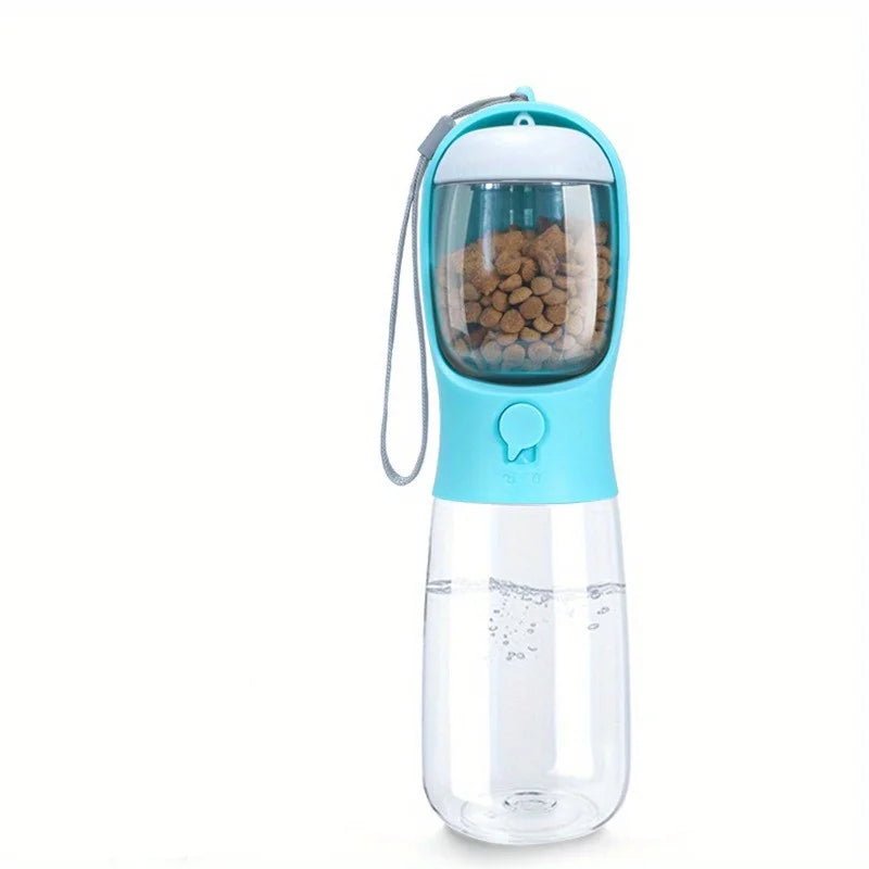 Gourde Portable Distributrice d’Eau et de Croquettes – Spéciale Chiens & Chats - Cyna shop